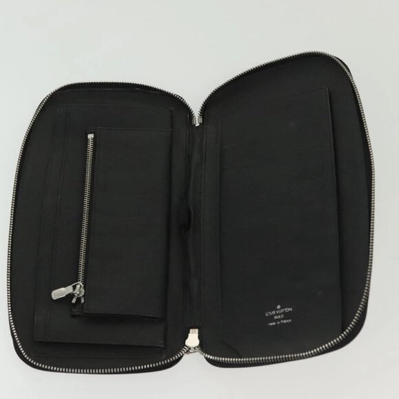 LOUIS VUITTON Taiga Organizer Atholl Travel Case Boreal LV Auth 135140 - Picture 10 of 16